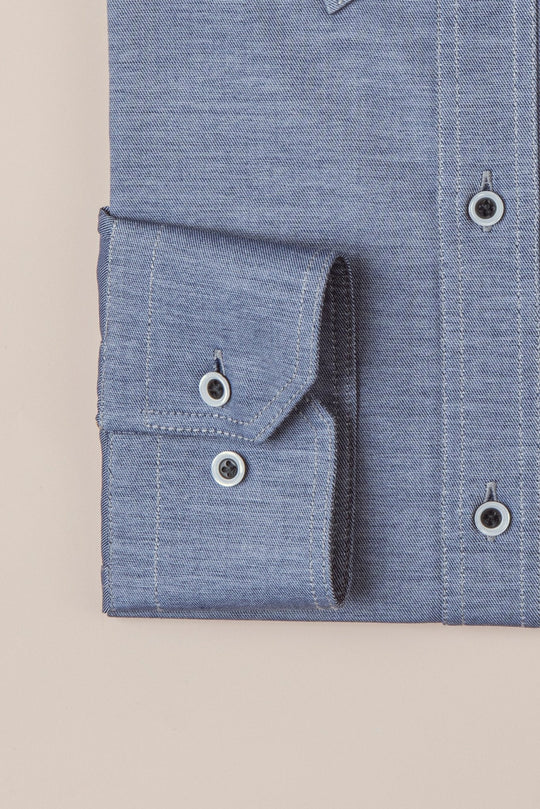 TWILL COTTON REGULAR FIT SHIRT - Roban