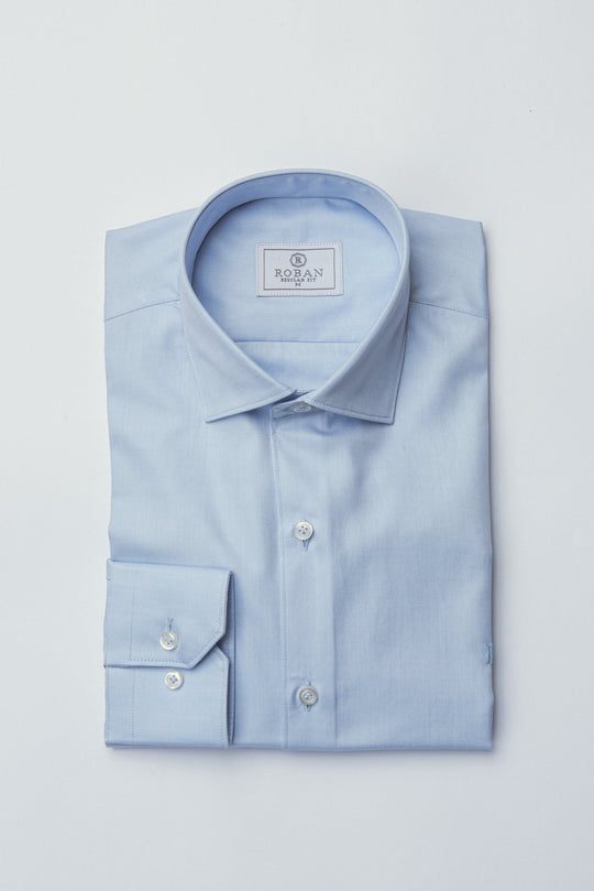 TWILL COTTON REGULAR FIT SHIRT - Roban