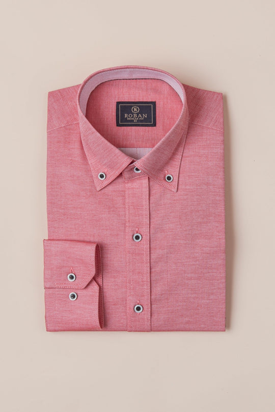 TWILL COTTON REGULAR FIT SHIRT - Roban