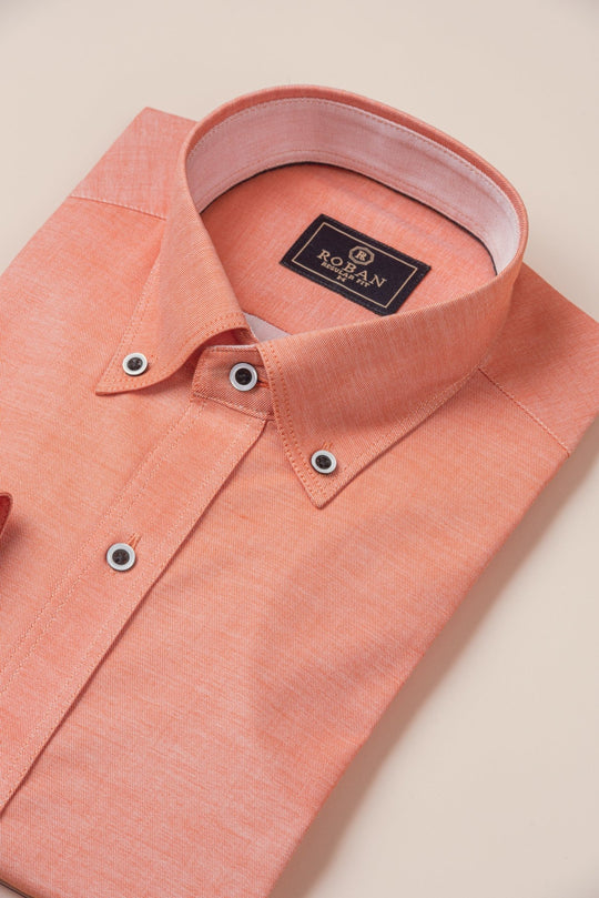 TWILL COTTON REGULAR FIT SHIRT - Roban