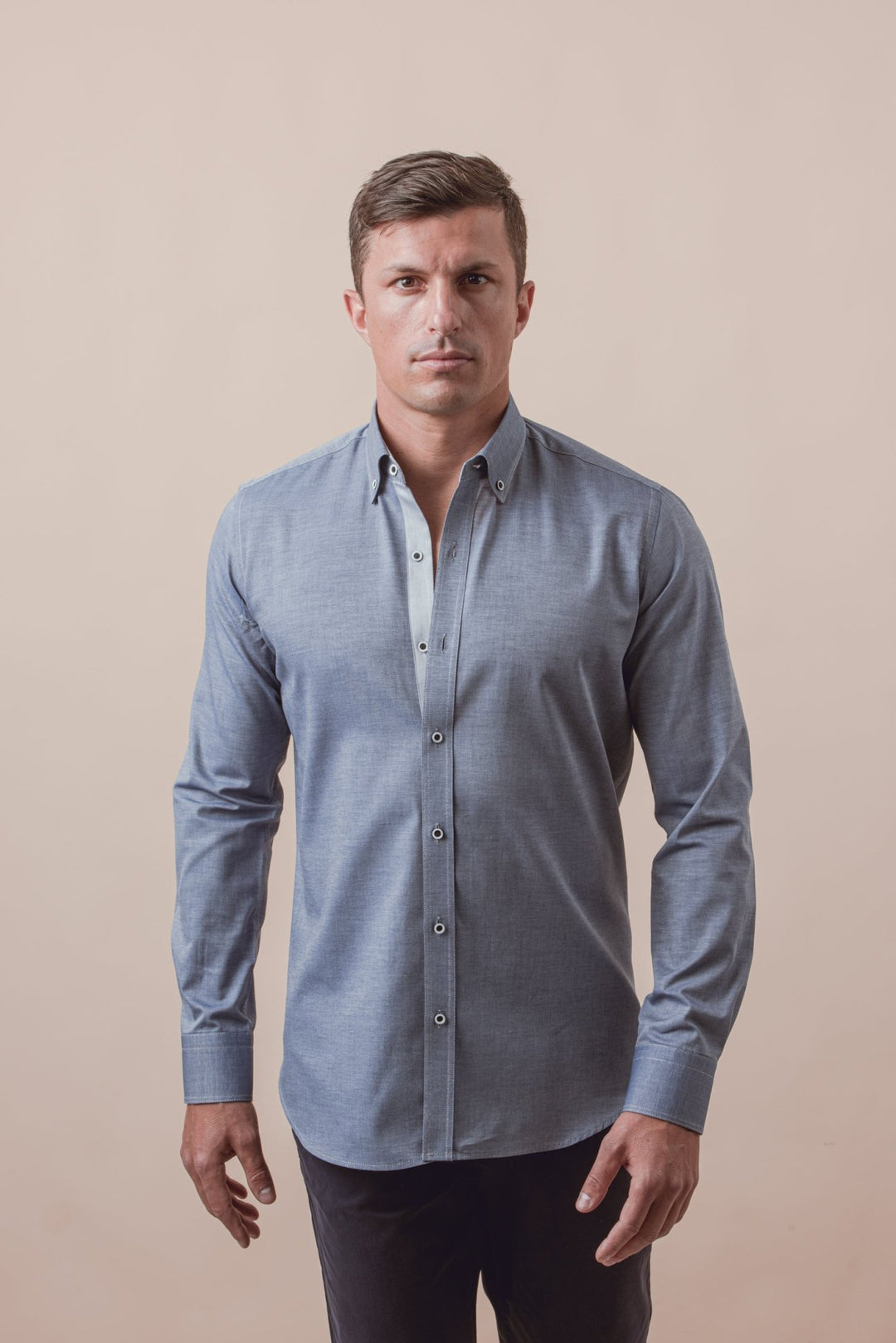 TWILL COTTON REGULAR FIT SHIRT - Roban