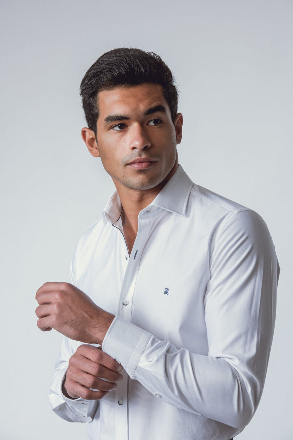 TWILL COTTON SLIM FIT SHIRT - Roban