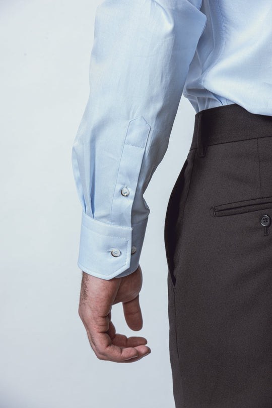 TWILL COTTON SLIM FIT SHIRT - Roban