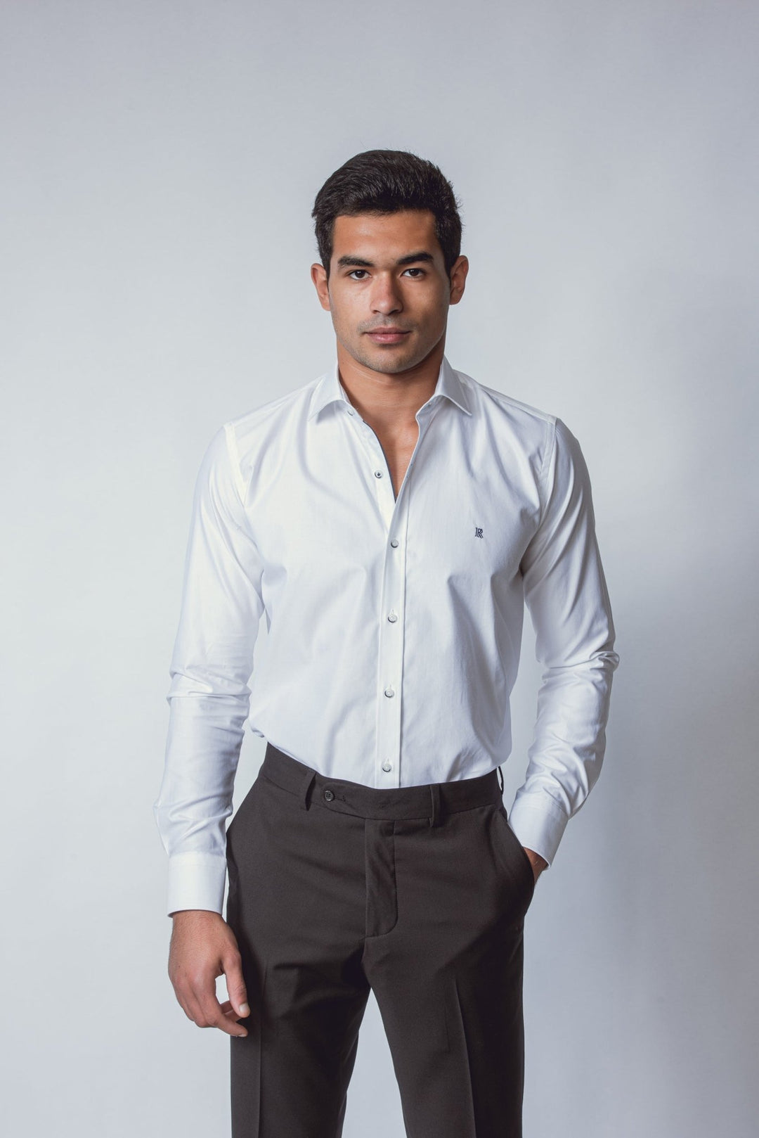 TWILL COTTON SLIM FIT SHIRT - Roban
