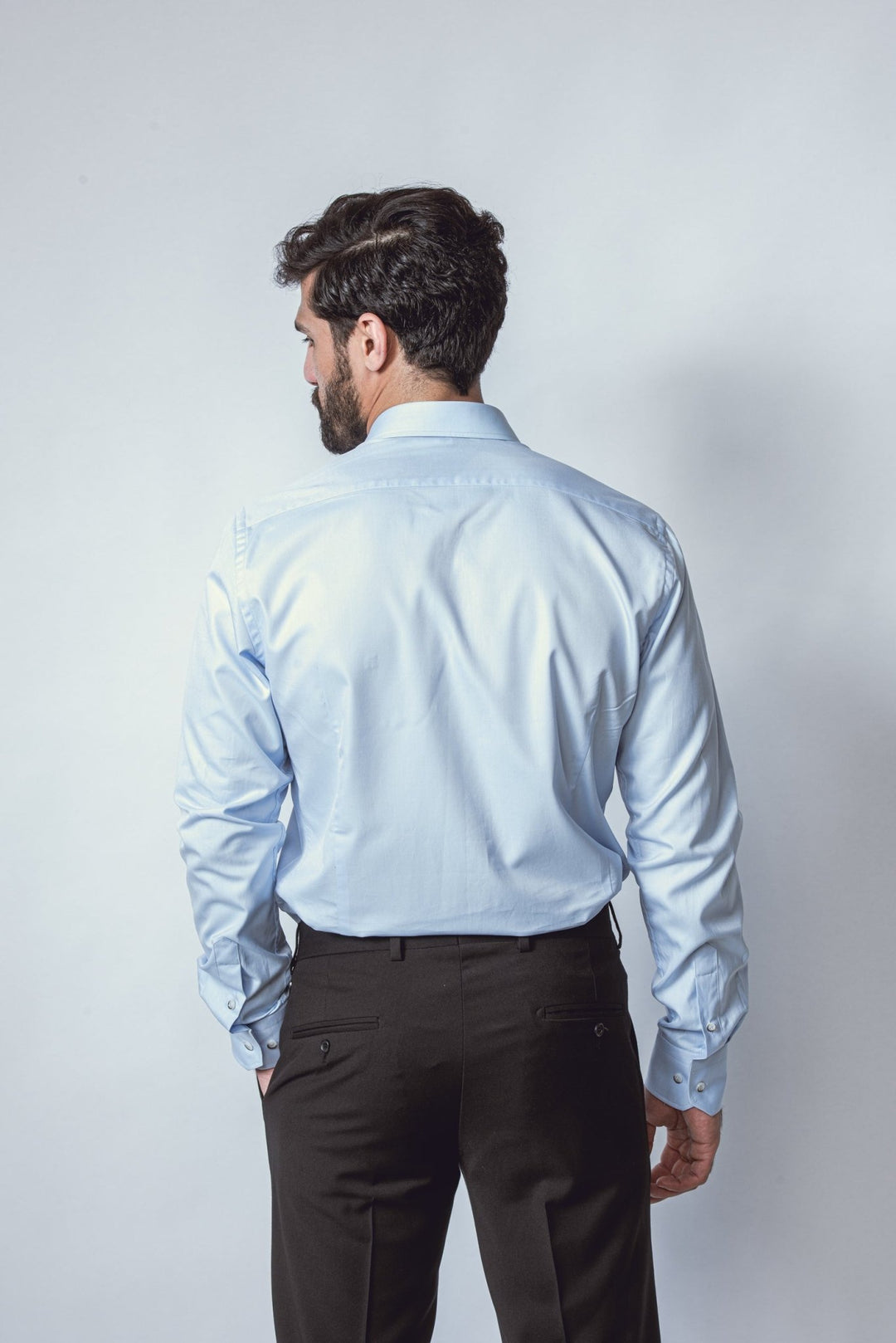 TWILL COTTON SLIM FIT SHIRT - Roban