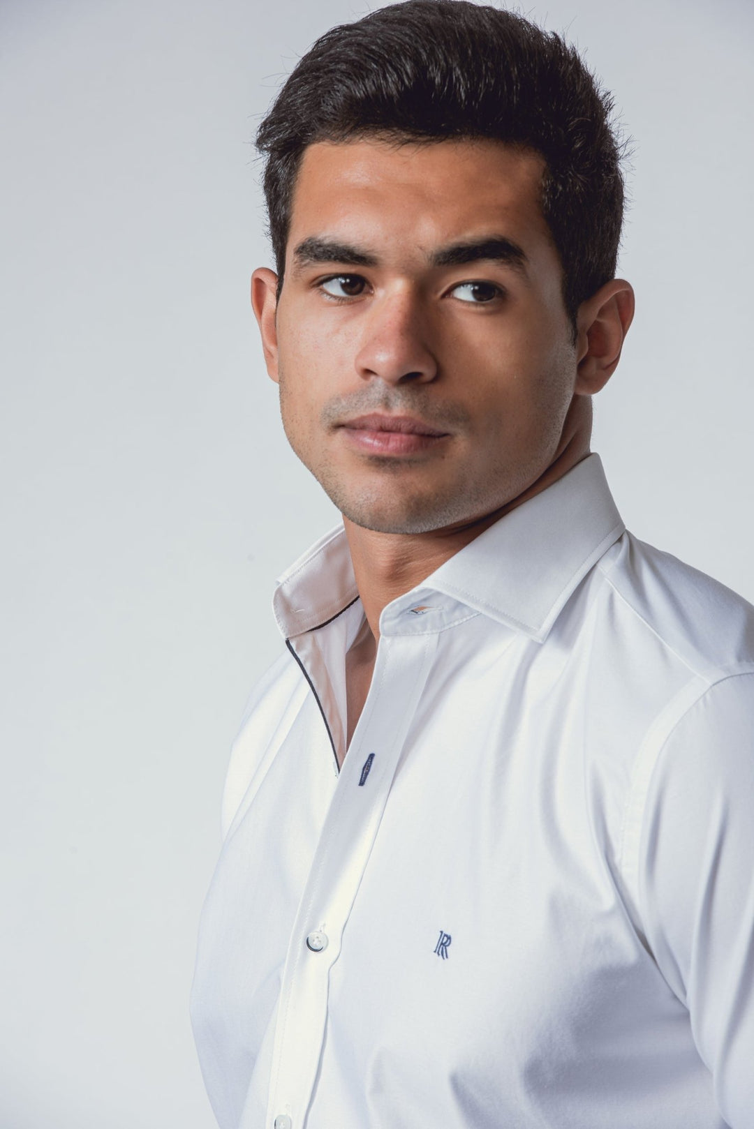 TWILL COTTON SLIM FIT SHIRT - Roban