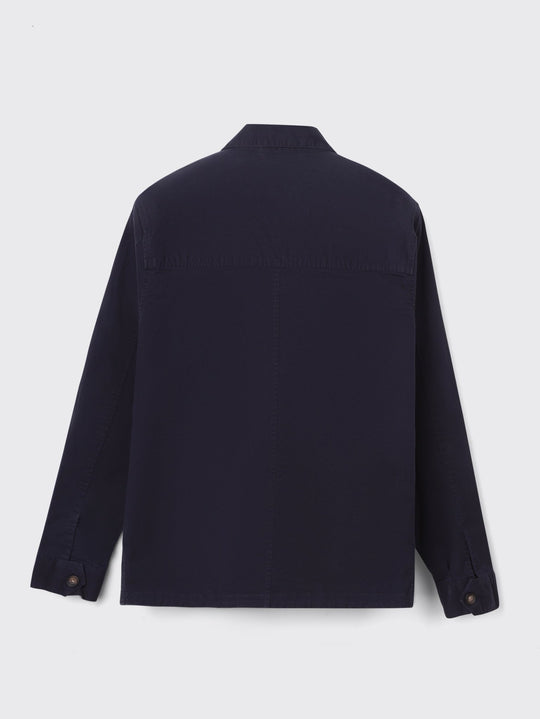 Washed Gabardine Overshirt - Roban