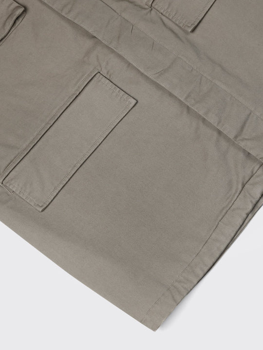 Washed Gabardine Overshirt - Roban