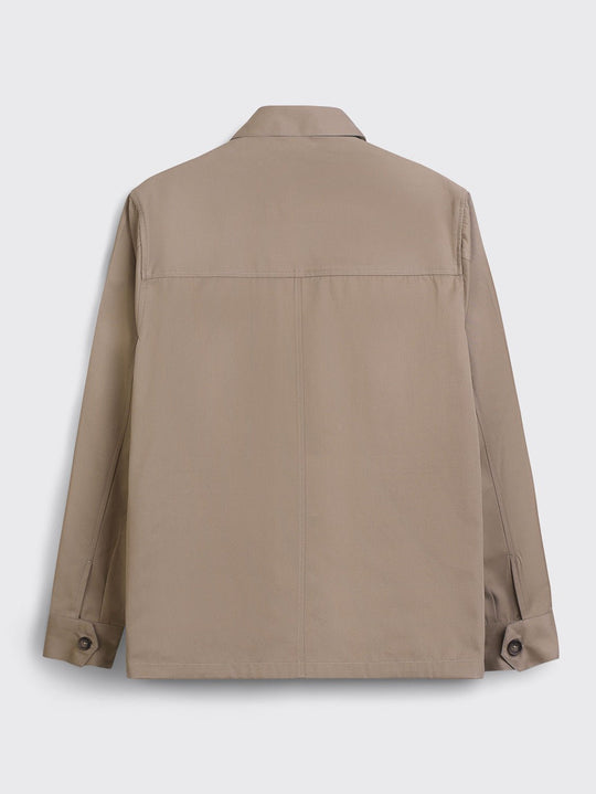 Washed Gabardine Overshirt - Roban
