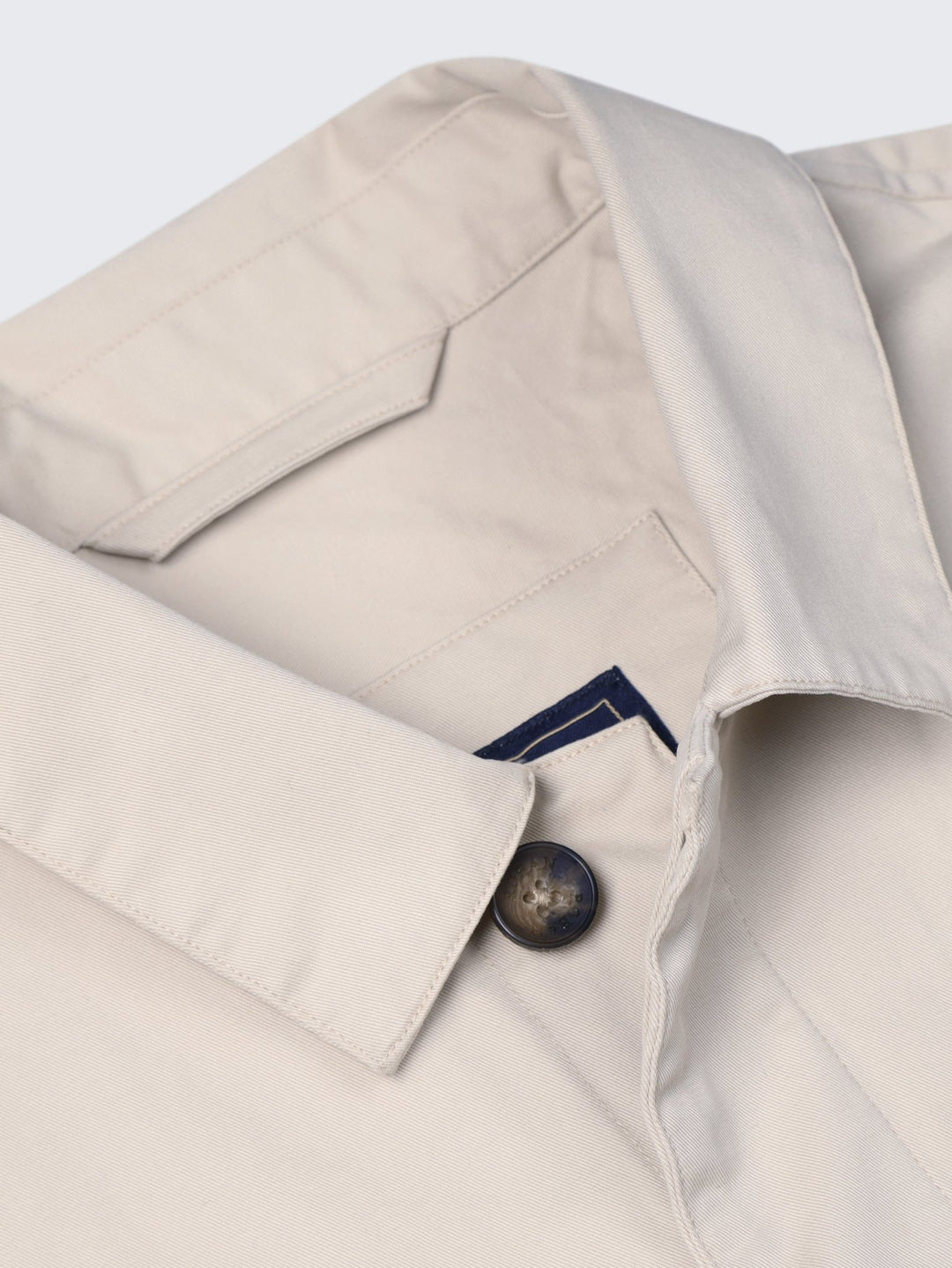 Washed Gabardine Overshirt - Roban