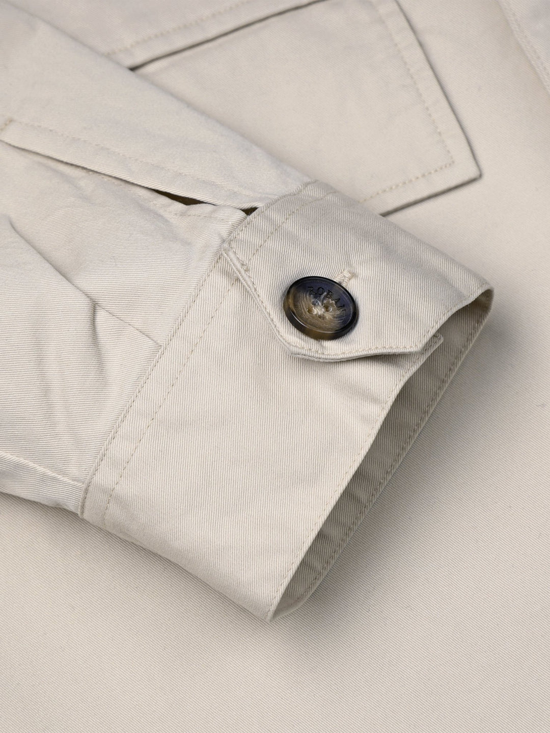 Washed Gabardine Overshirt - Roban