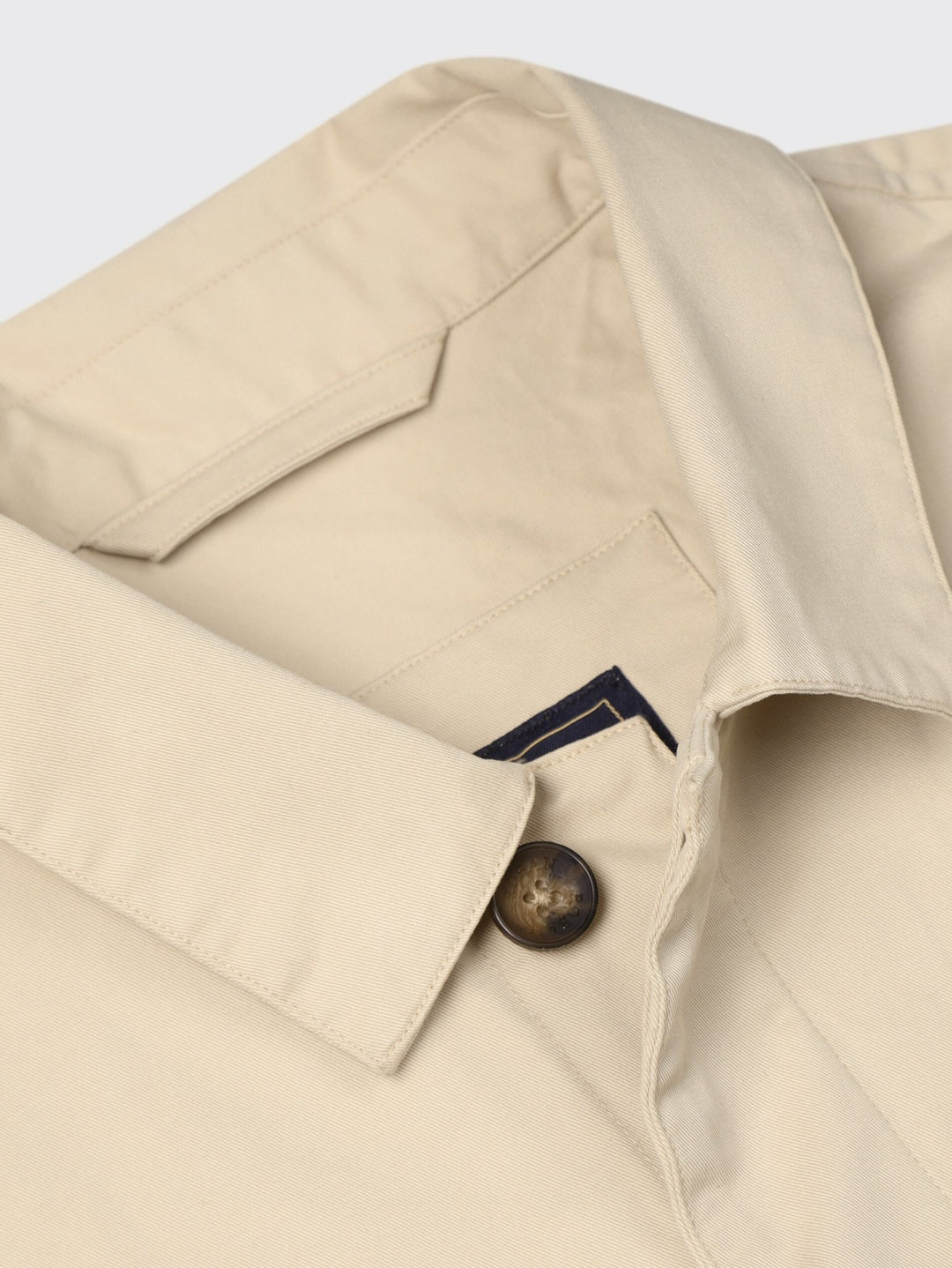 Washed Gabardine Overshirt - Roban