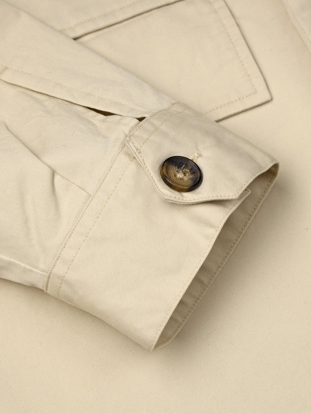 Washed Gabardine Overshirt - Roban