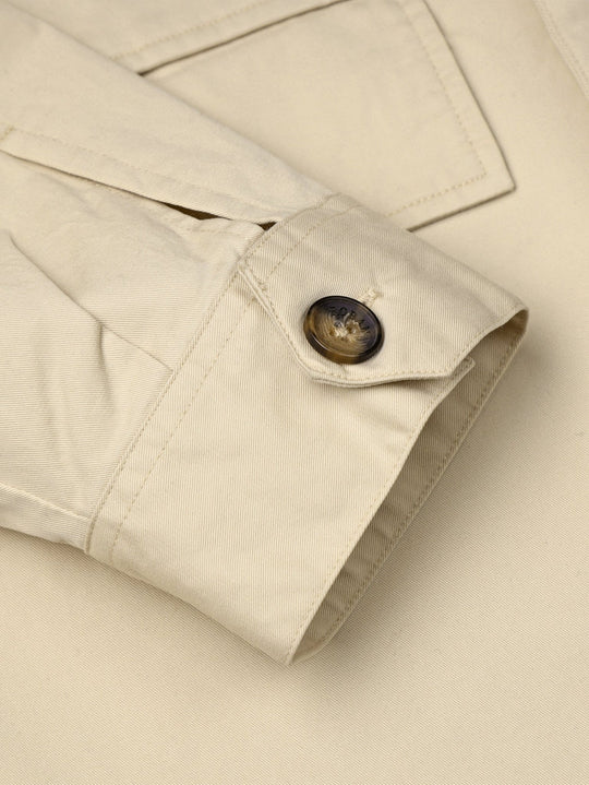 Washed Gabardine Overshirt - Roban