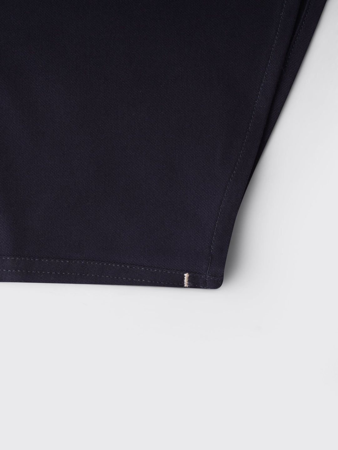 Washed Gabardine Shirt with Hidden Buttons - Roban