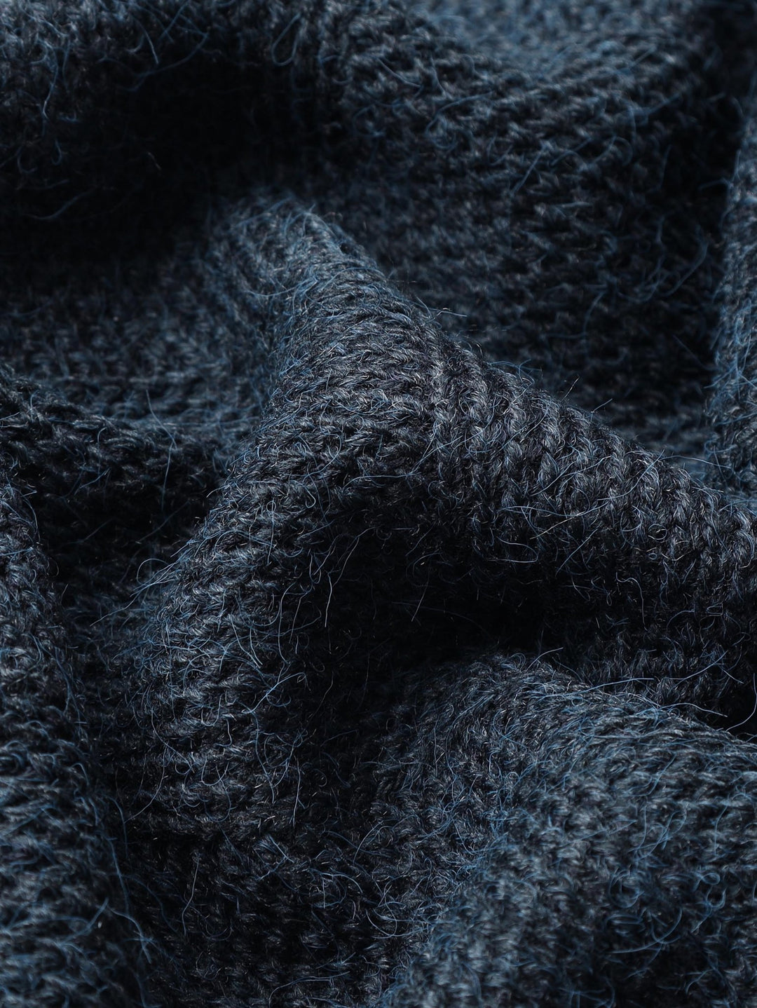 Zipped Turtle - neck cardigan - Roban