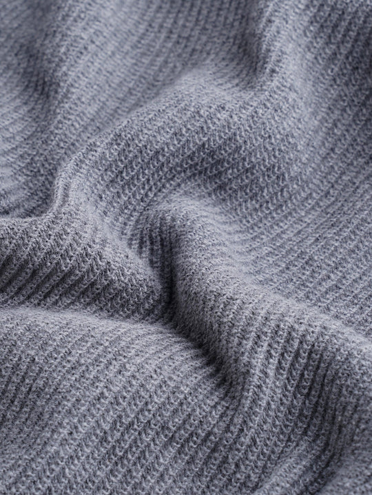 Zipped Turtle - neck cardigan - Roban