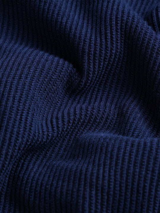 Zipped Turtle - neck cardigan - Roban