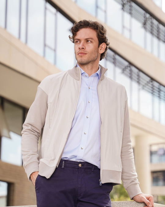 Zipped Waterproof Jacket With Pockets - Roban